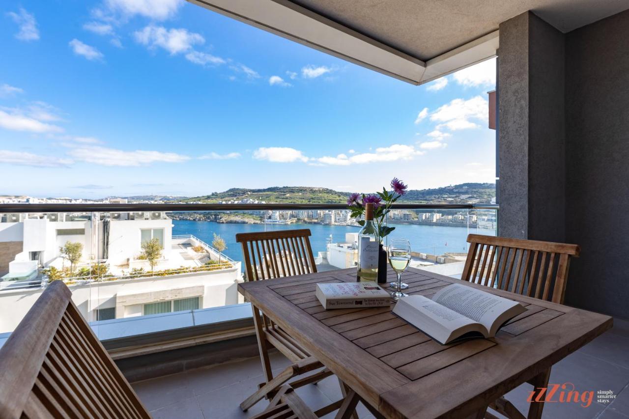 A Stunning Apartment With Spectacular Sea Views San Pawl il-Baħar Zewnętrze zdjęcie