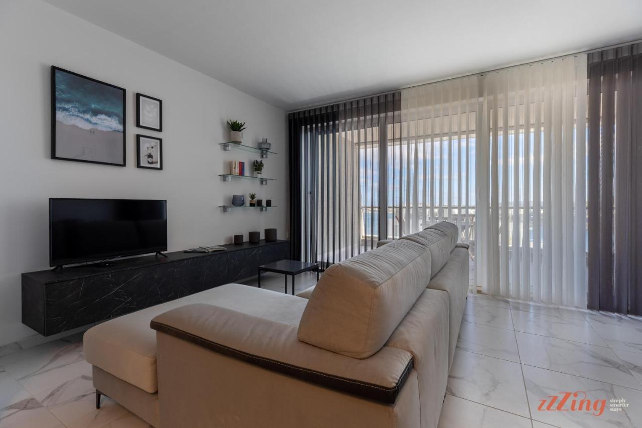 A Stunning Apartment With Spectacular Sea Views San Pawl il-Baħar Zewnętrze zdjęcie