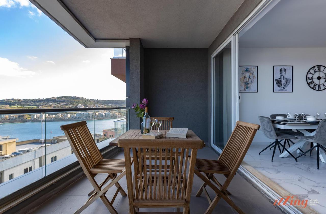 A Stunning Apartment With Spectacular Sea Views San Pawl il-Baħar Zewnętrze zdjęcie